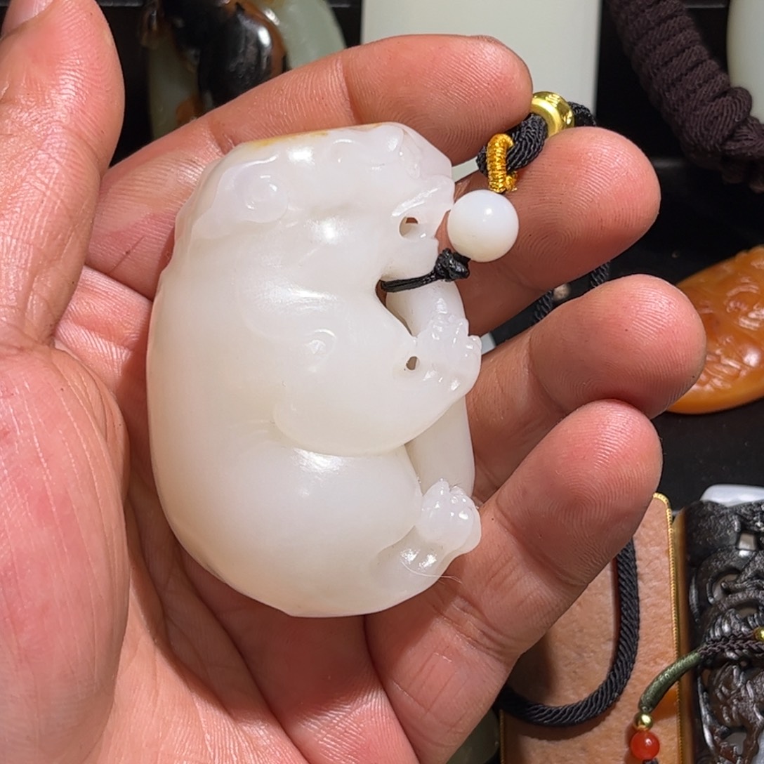 和田玉挂件未镶嵌用****6