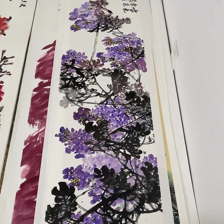 国画张圣敏先生纯手绘作品