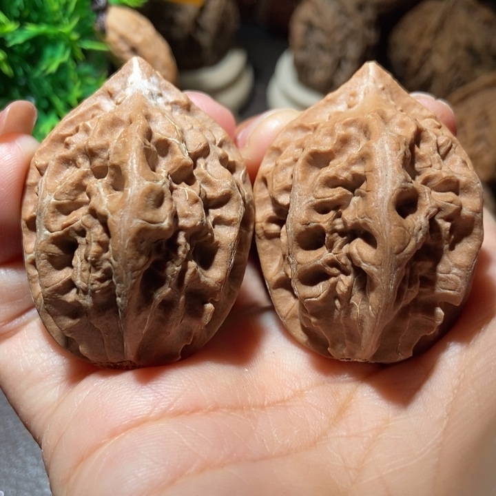 把件文玩核桃东北楸子小雪21