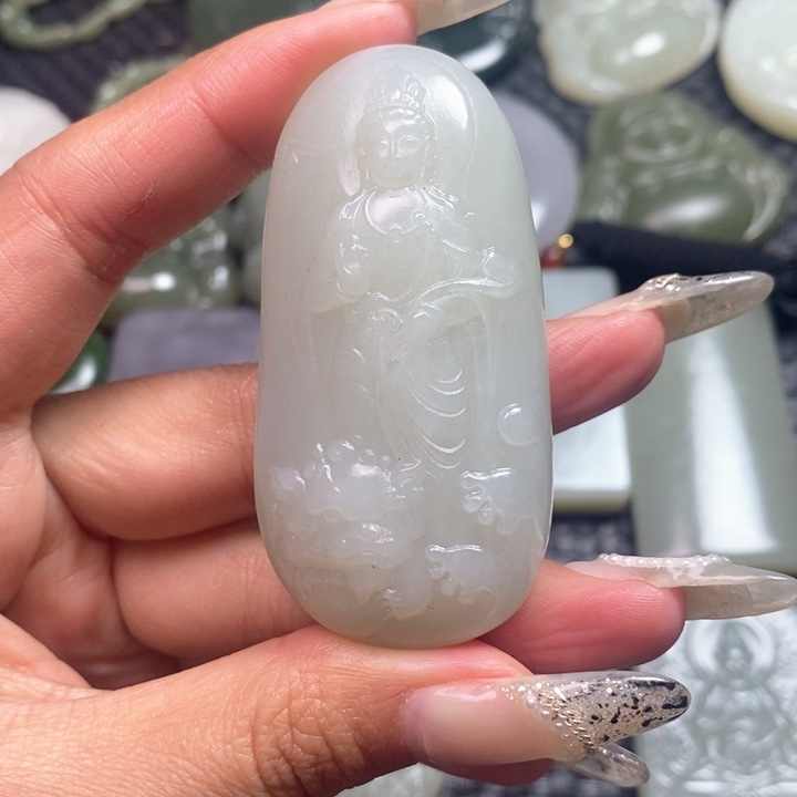 和田玉颈饰未镶嵌?****?