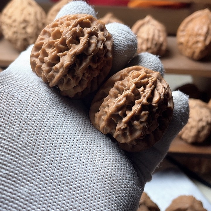 吊坠文玩核桃仙**?秦闷狮子头35