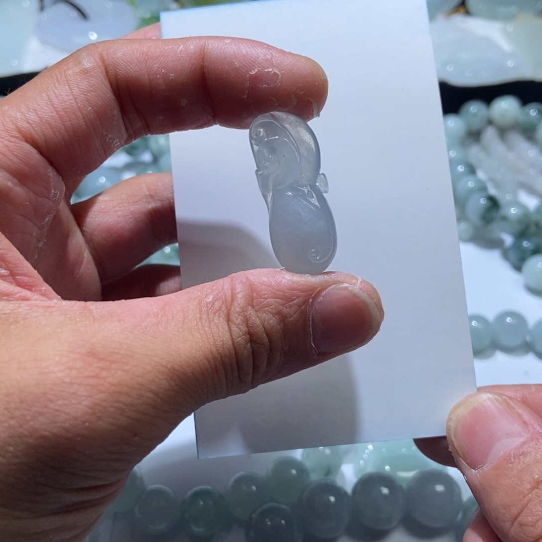 定制翡翠未镶嵌葫芦