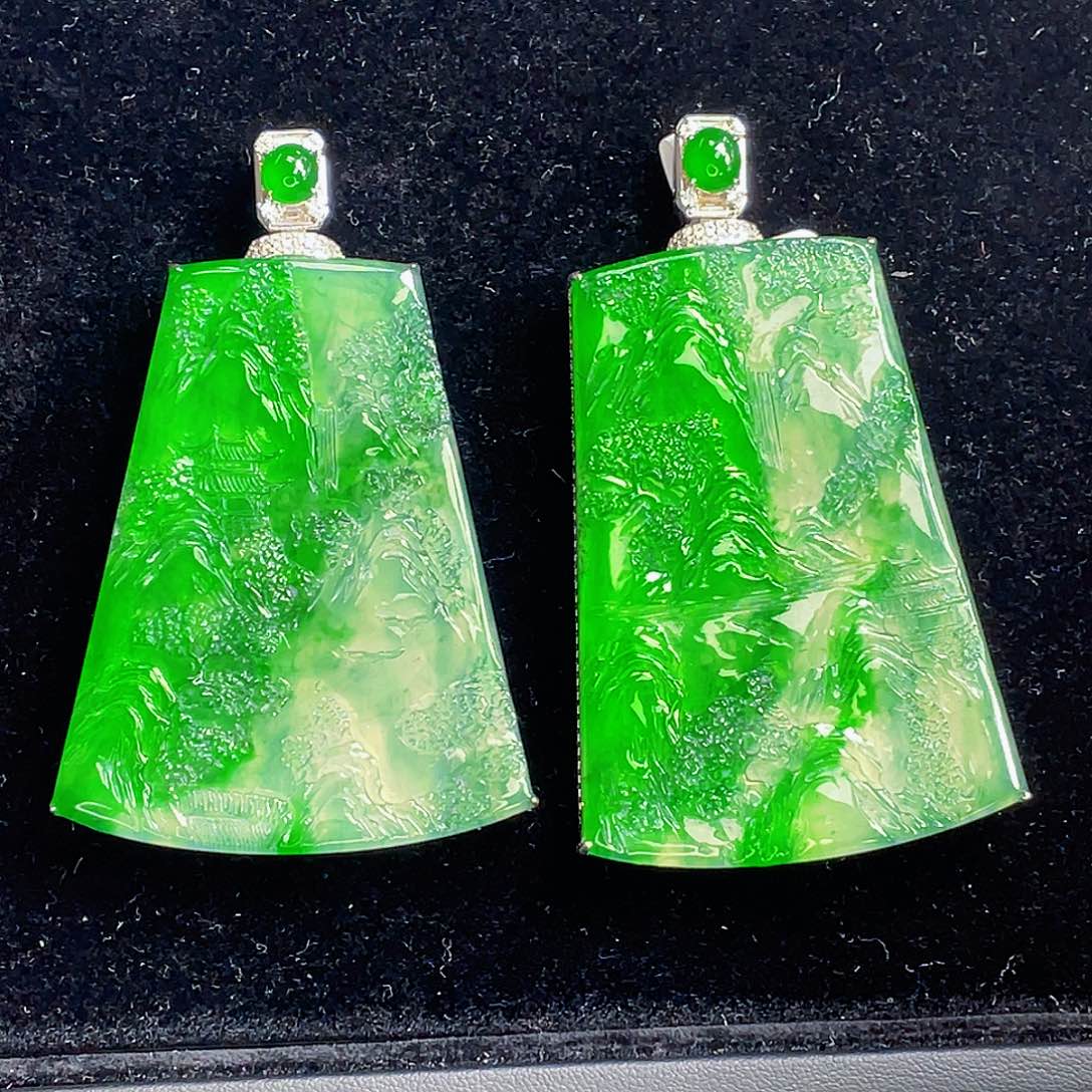 翡翠吊坠(不含链)未镶嵌