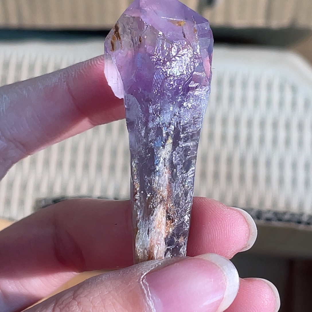 未镶嵌水晶手串紫水晶 56号