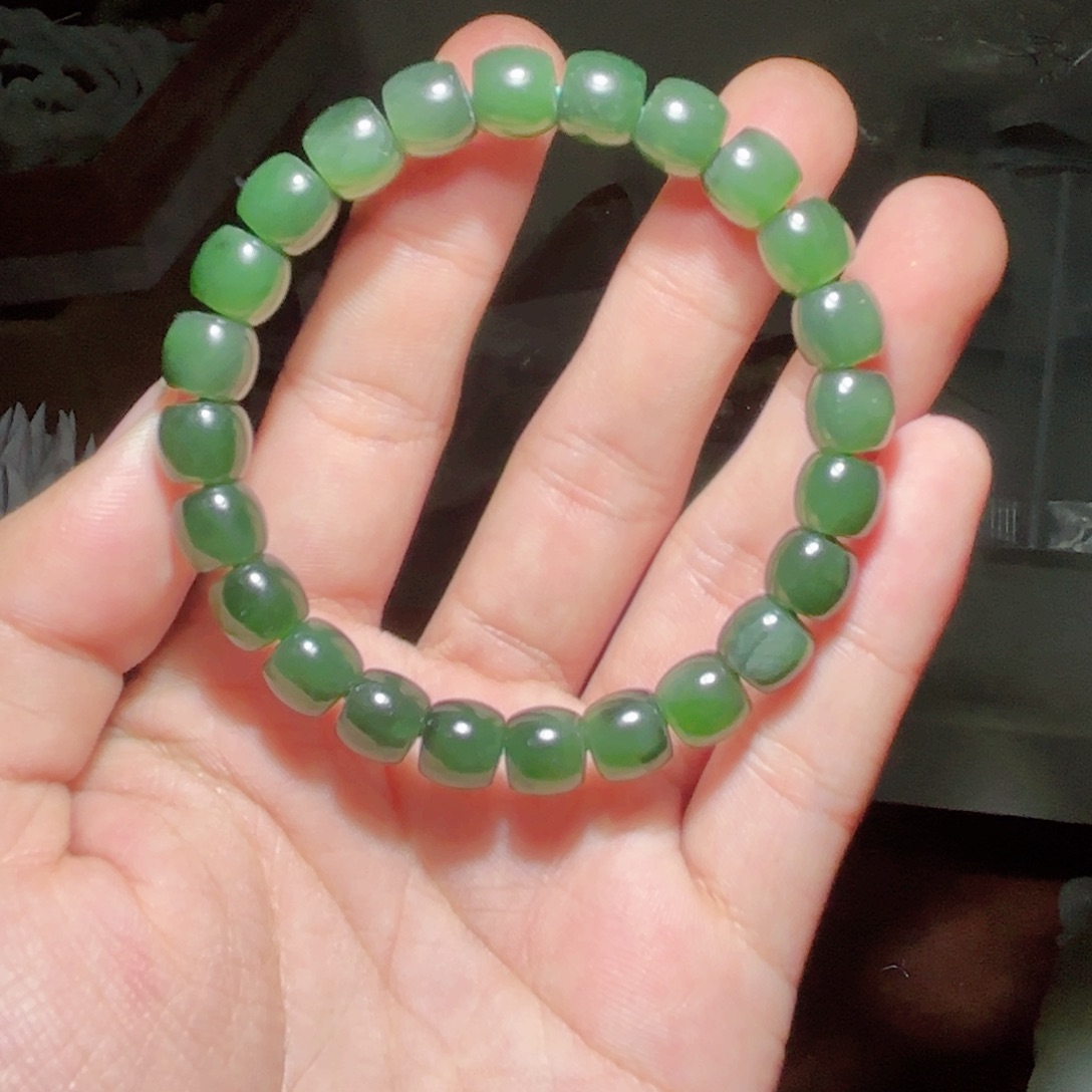 和田玉手链未镶嵌