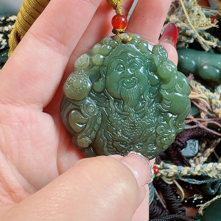 和田玉挂件未镶嵌