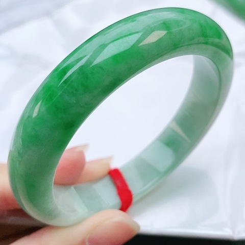 未镶嵌手镯翡翠54圈口882351