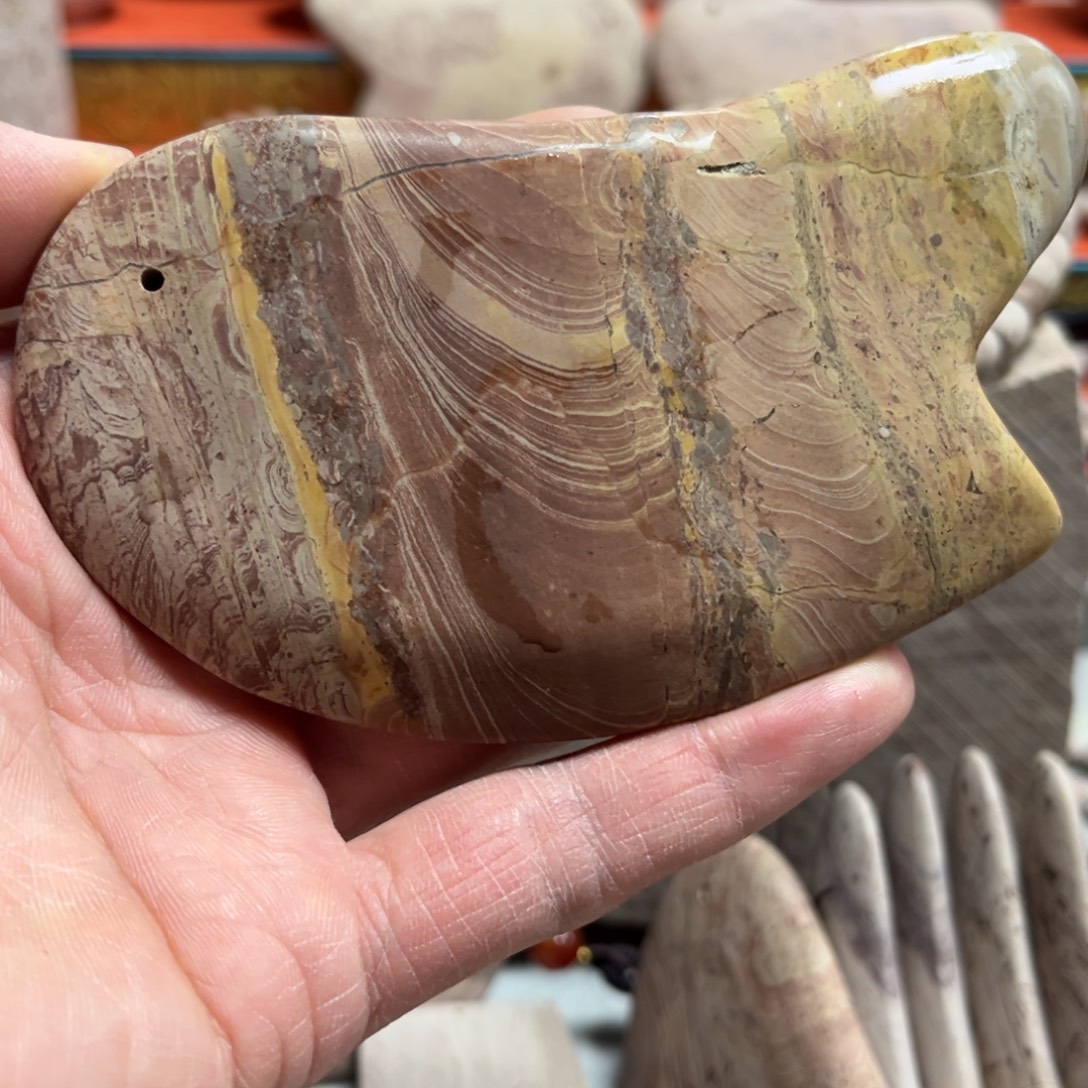 砭石扁鹊石养生石