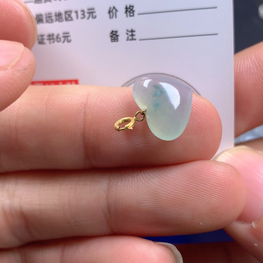 【闪购商品】翡翠颈饰18K金镶嵌翡翠