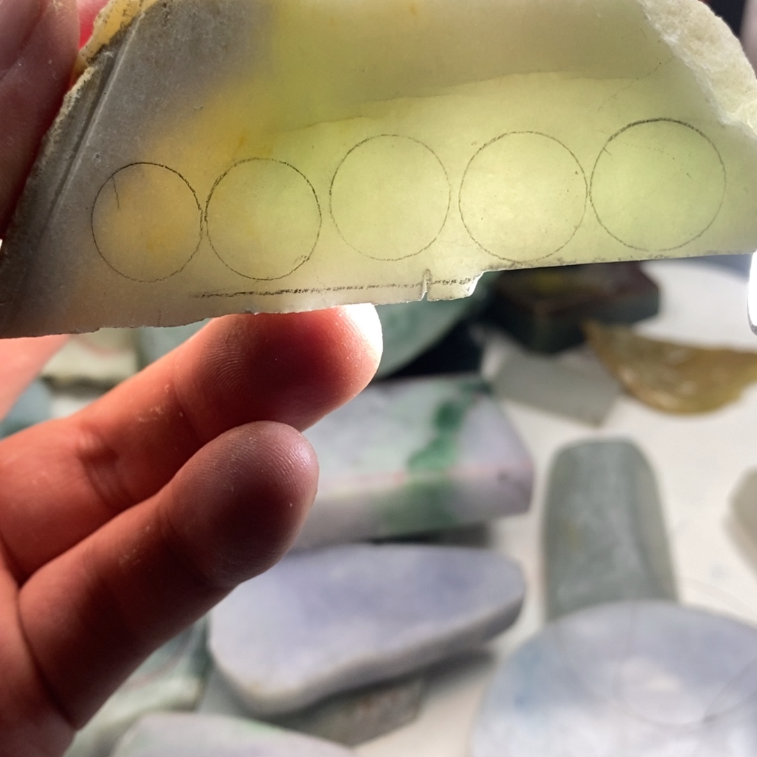 翡翠散珠天然缅甸翡翠a货13