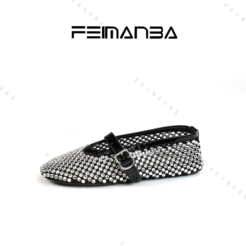 FEIMANBA 水钻玛丽珍女