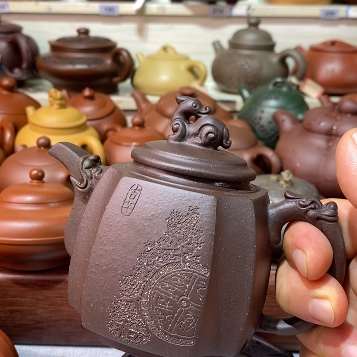 茶壶紫砂精工制作