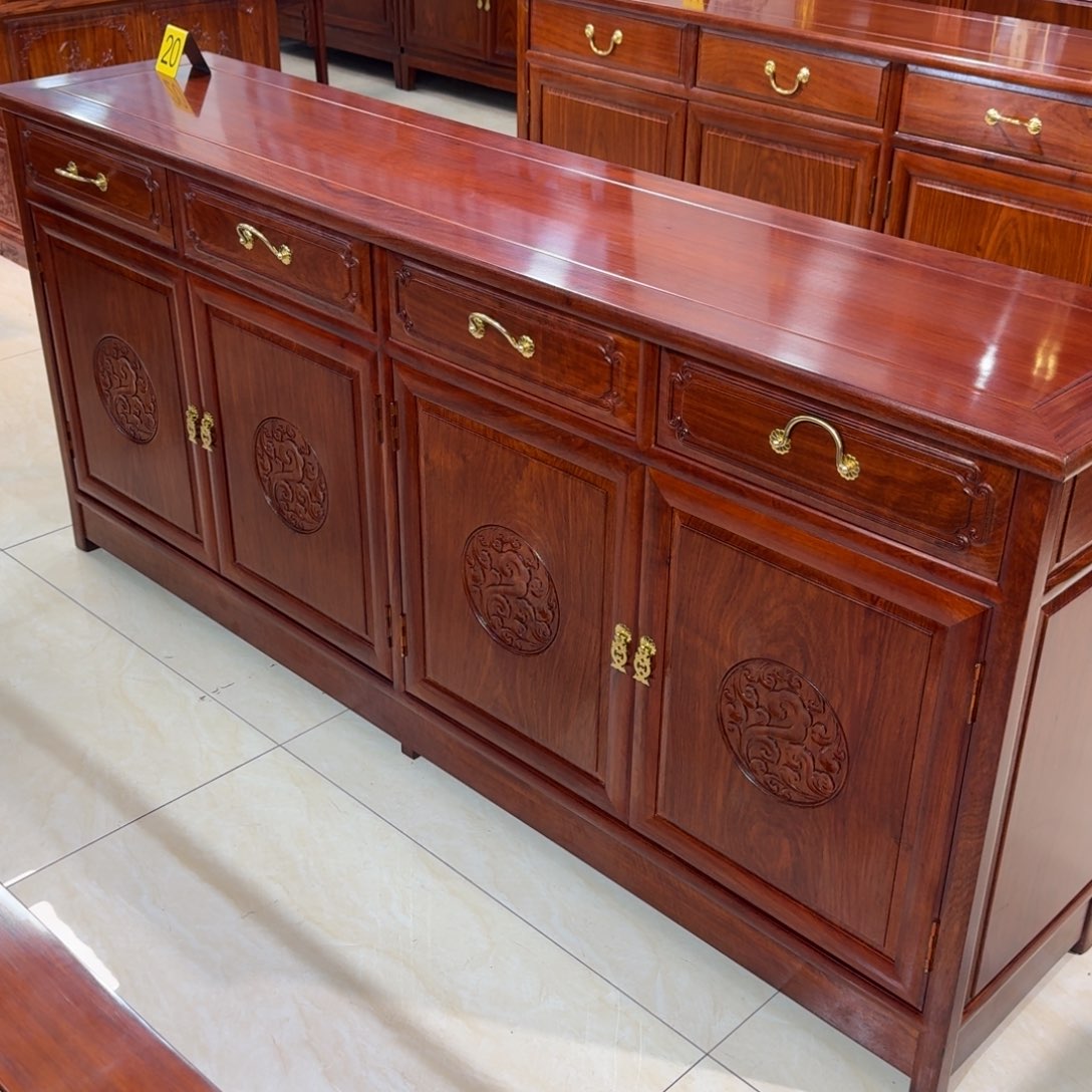 忘***念花梨木类储物柜餐边柜178.40.80四门