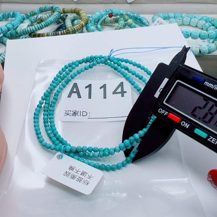 绿松石未镶嵌颈饰