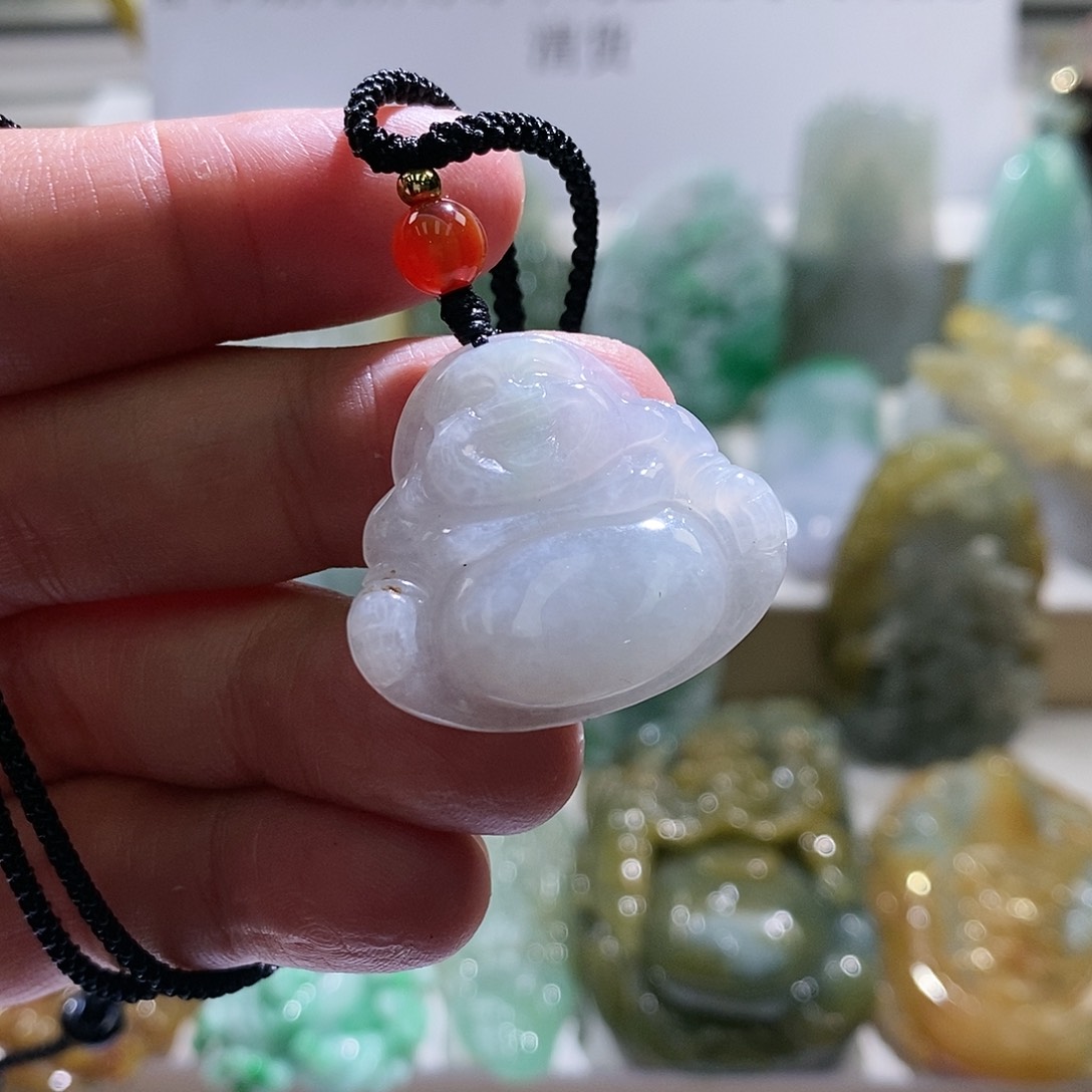 【闪购商品】翡翠颈饰未镶嵌佛公