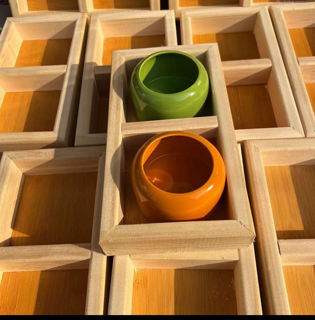 鸽子竹木防水多用食盒