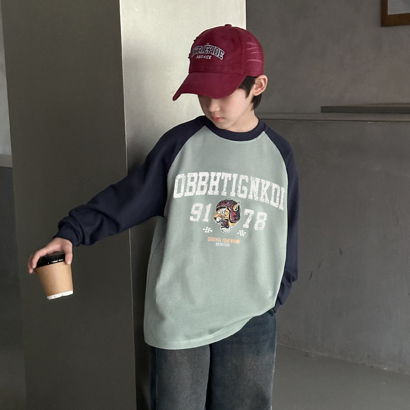 童装男童春装卫衣2025新款中大童春季衣服休闲男孩春秋款上衣儿童