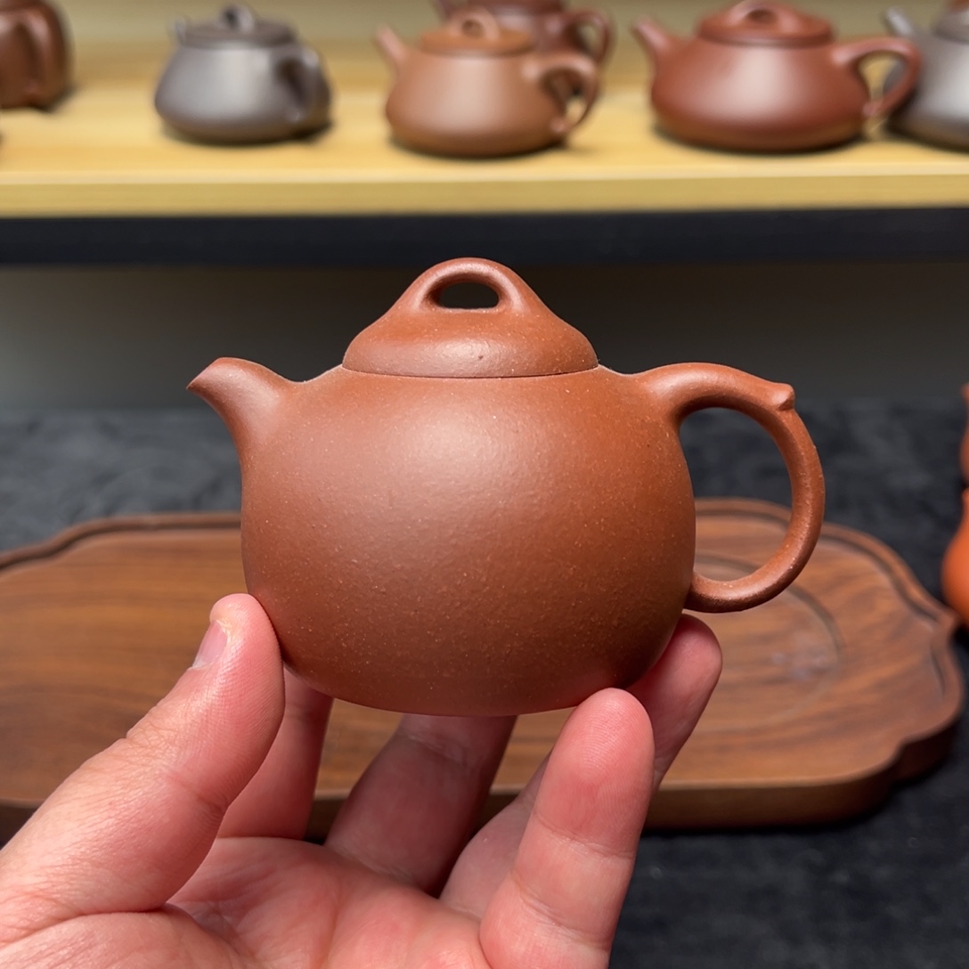 茶壶紫砂150cc底槽清泉瓢