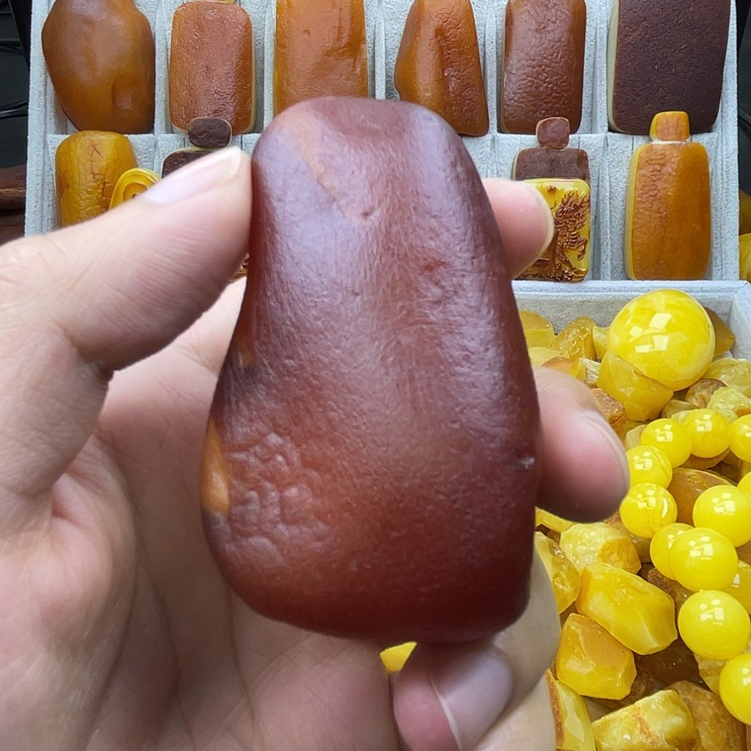 定制蜜蜡未镶嵌天然蜜蜡