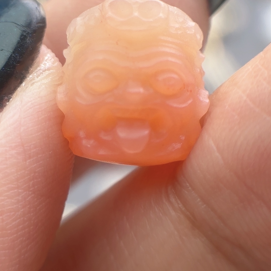 玛瑙/玉髓未镶嵌文玩配饰11+粉糯扎基拉姆“前世今生”