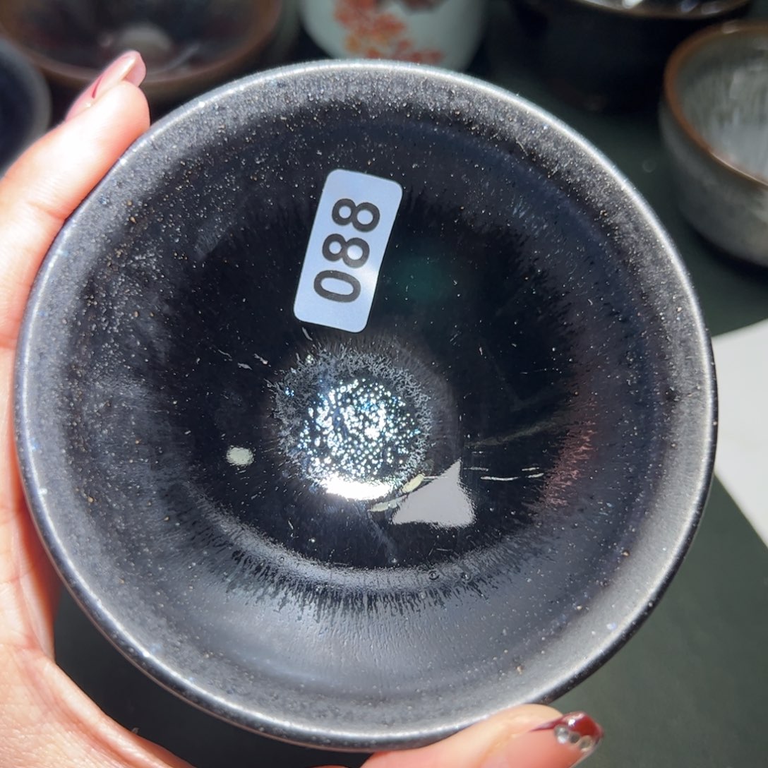 茶盏全手工原矿原釉建盏