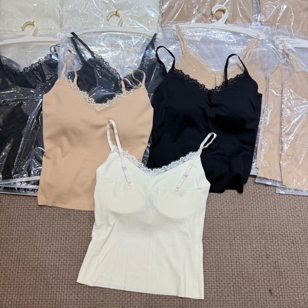 年货新品三色胸垫美背