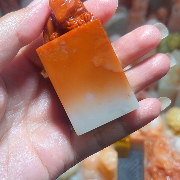 大***师老挝石老挝保利石印章