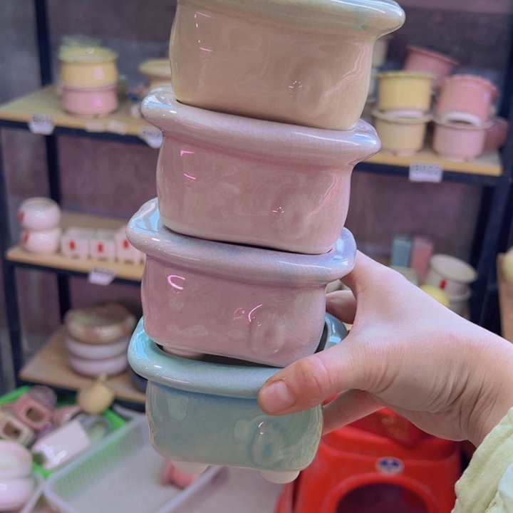 陶瓷花盆当场凑满12包邮