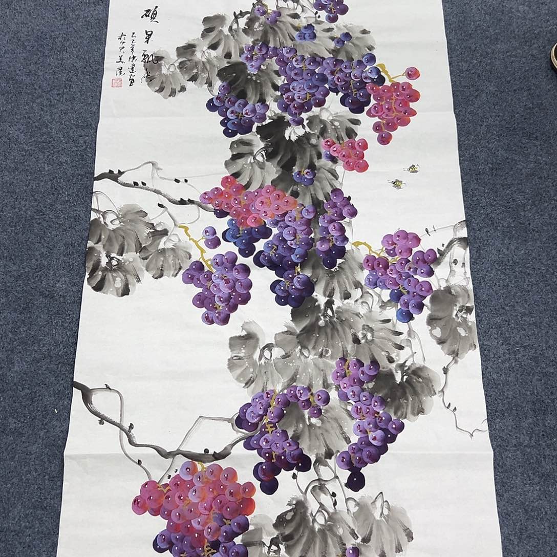 国画国画作品纯手绘作品