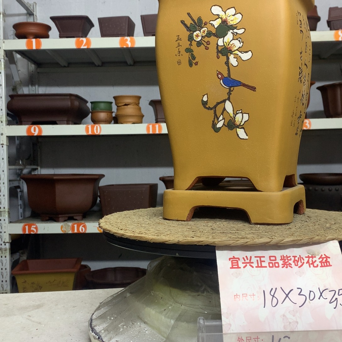 紫砂花盆精品紫砂花盆包邮