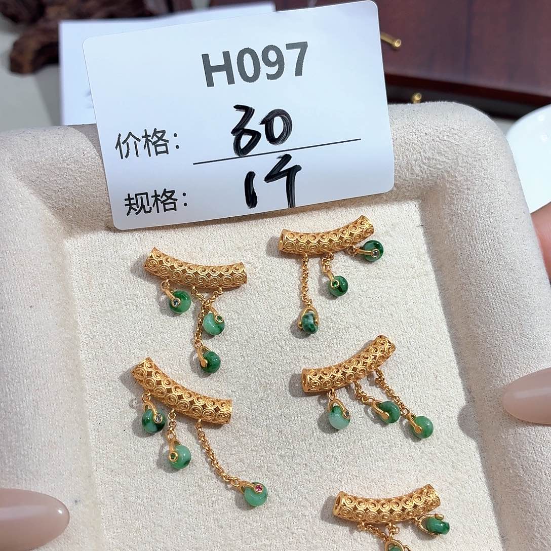 玻璃925银美银计H097