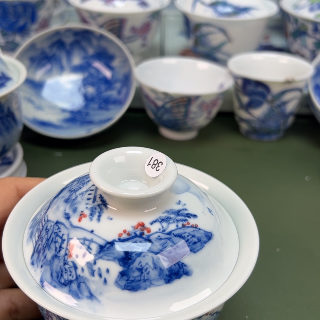 杯沙沙手工手绘茶具381