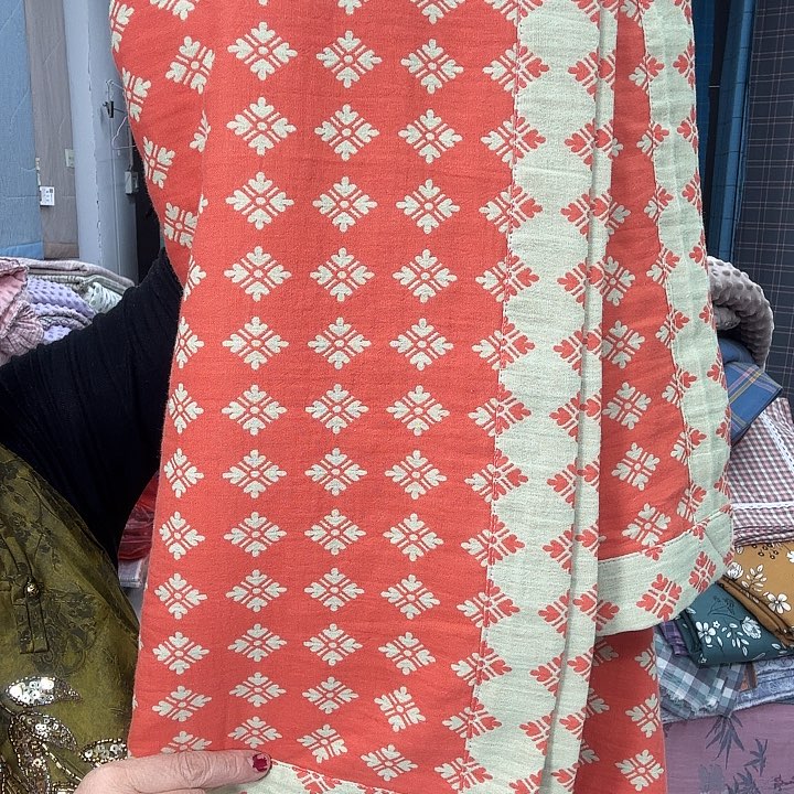 棉2.5米×2.4米宽边床盖