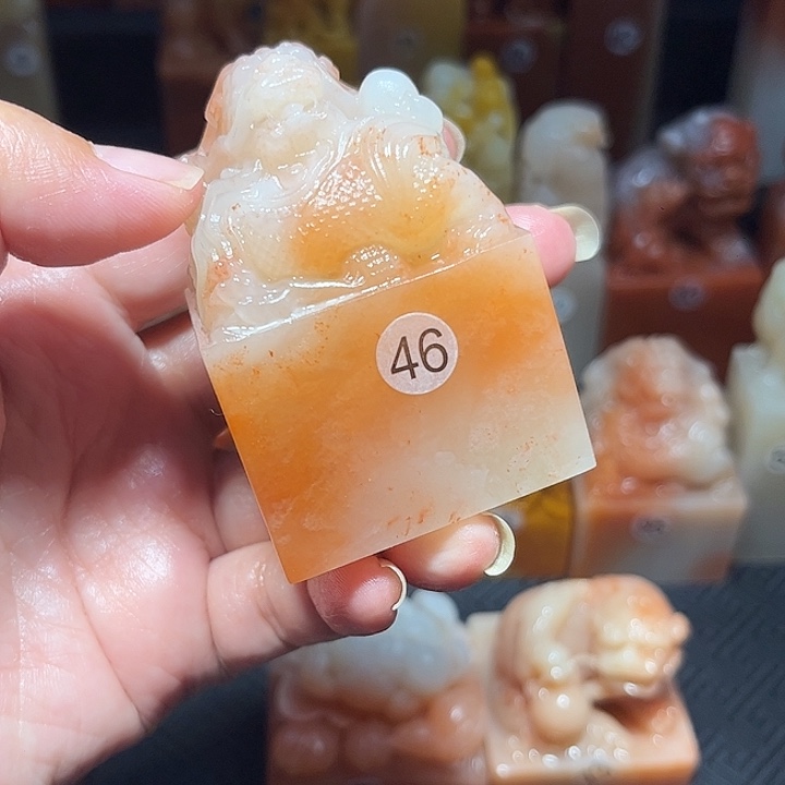 刘***计老挝石老挝保利石印章