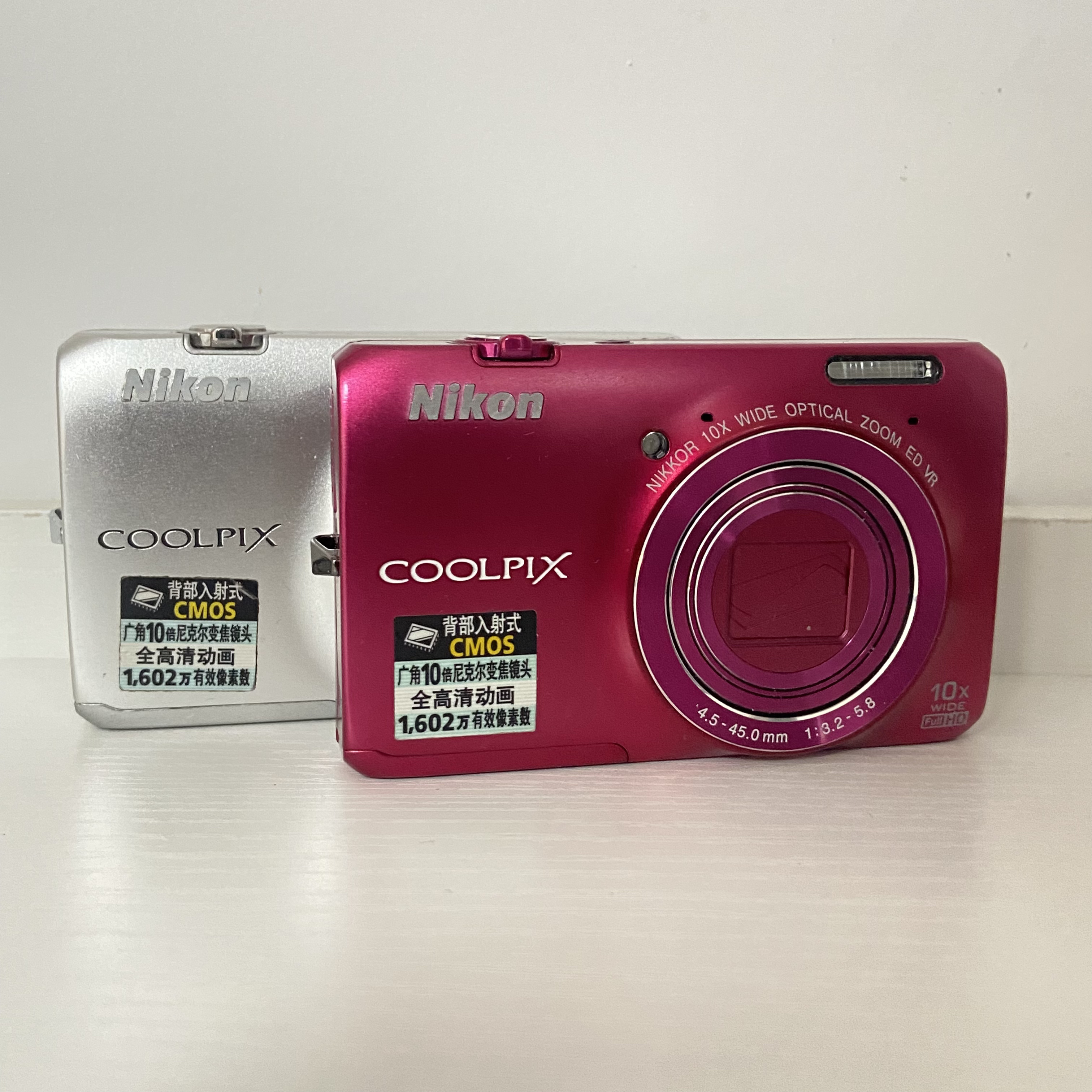95新 Nikon/尼康 S6300 1600万像素 10倍光变 No退换 配件全