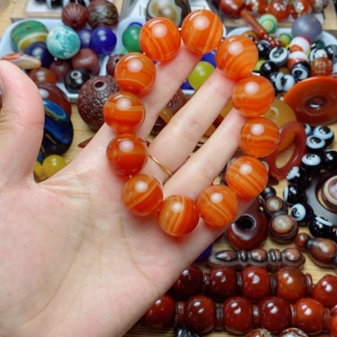 星***海玛瑙/玉髓合金珠宝半成品