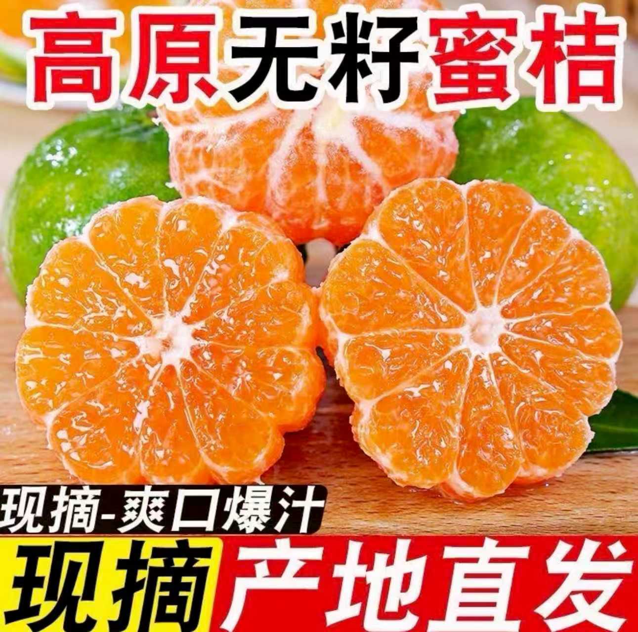 云南青皮蜜桔新鲜应季水果酸甜多汁适合孕妇5斤