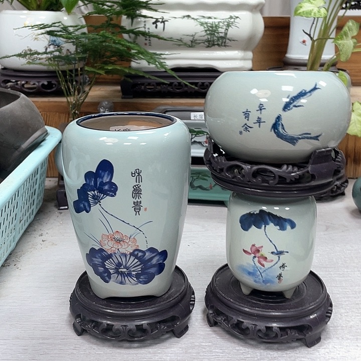 陶瓷花盆精美紫砂花盆抢购