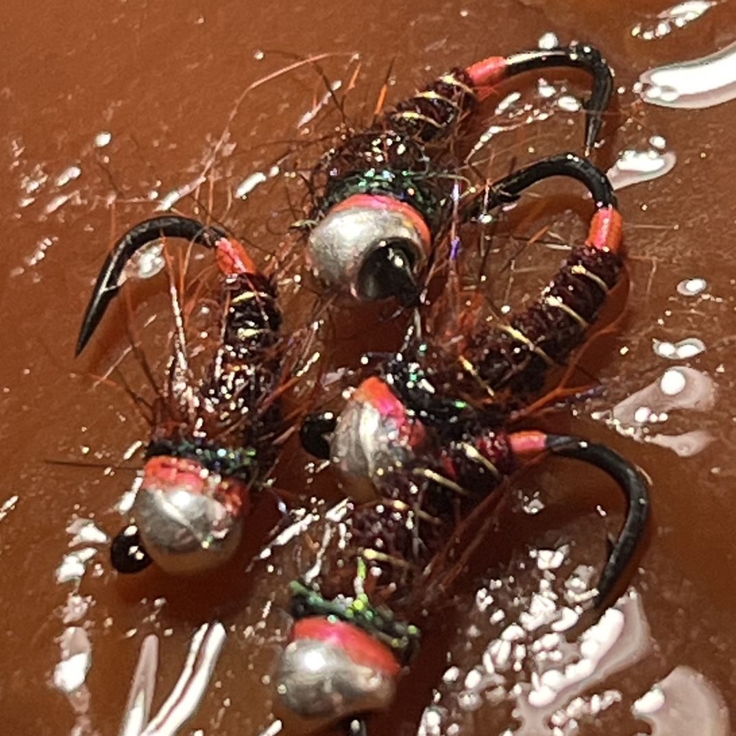 赤霄若虫钩 一饵钓四季 粉丝多送两枚 默认发货16号 14号各一半 