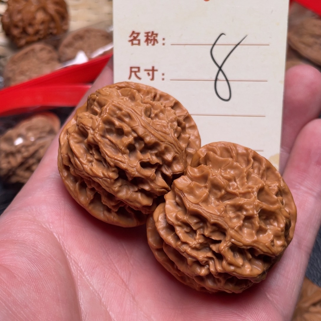 文玩核桃把件苹果园41尺8
