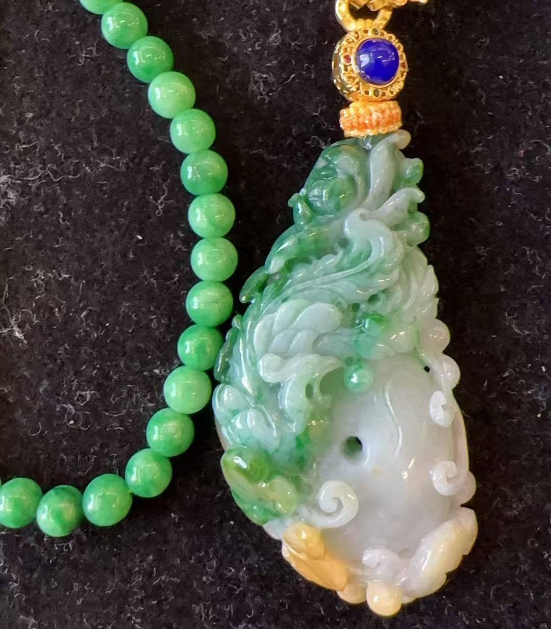 天然缅甸翡翠吊坠3124