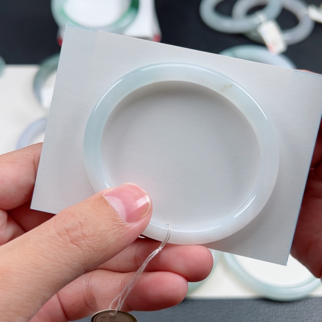 未镶嵌手镯翡翠54.0*47.8*5.9*6.1