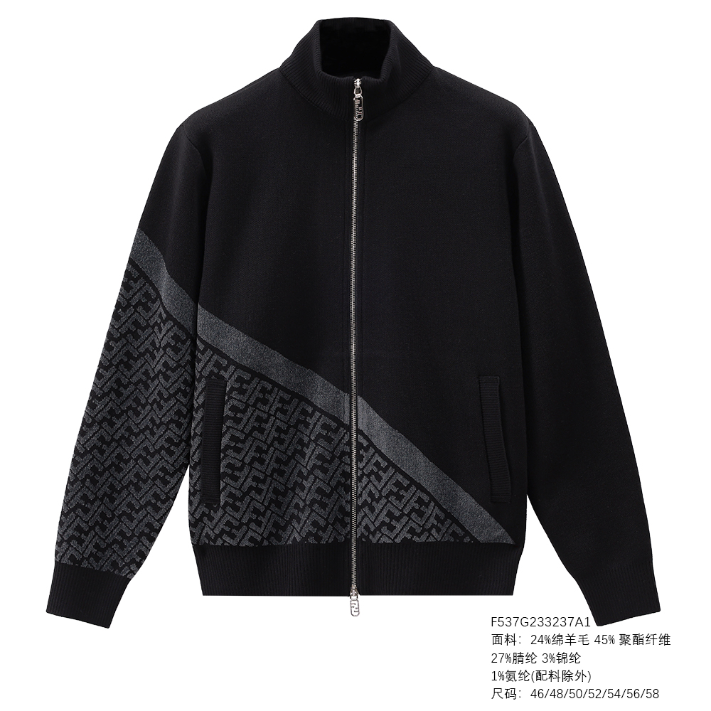 FENDILOR小怪兽25年春秋款男士外套 F537G233237A