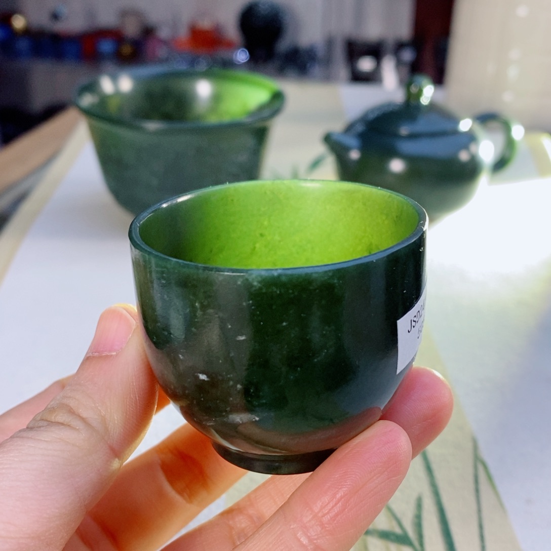 和田玉（青玉）摆件未镶嵌