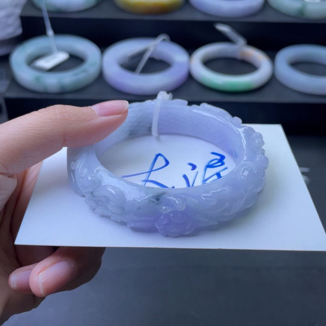 定制翡翠翡翠手镯未镶嵌