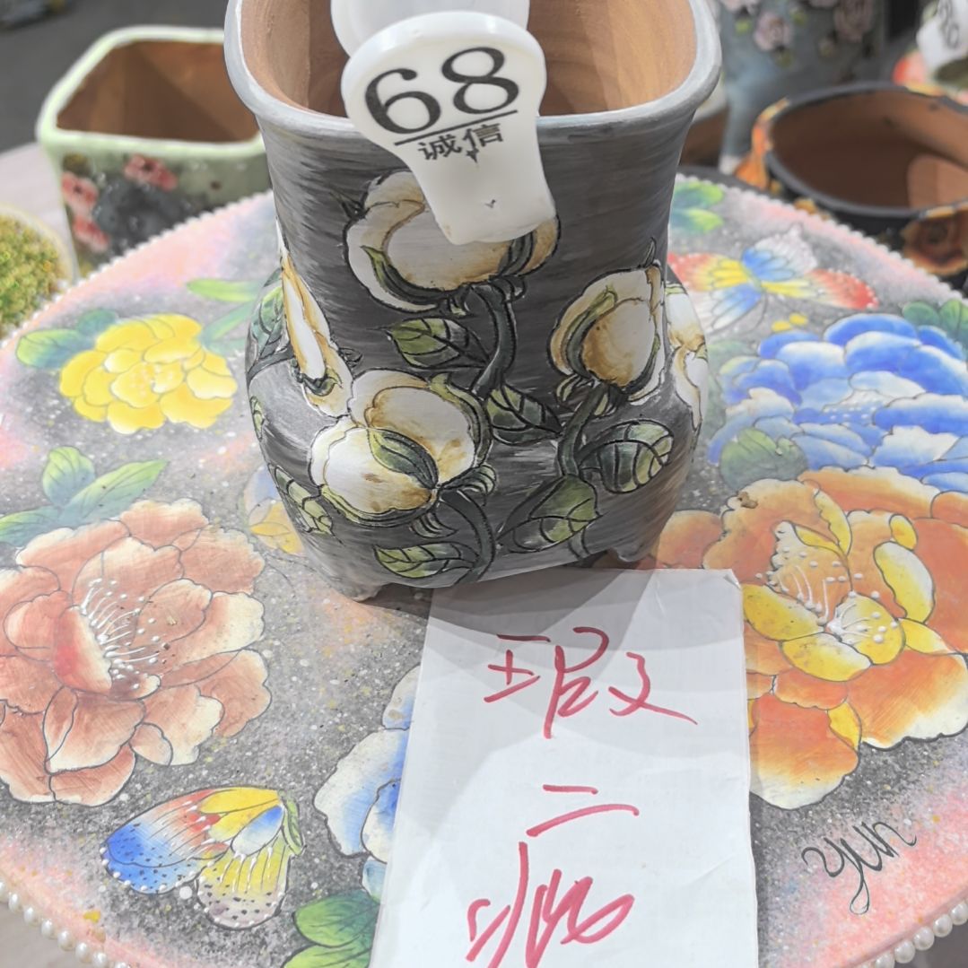 花盆红泥微瑕疵处理