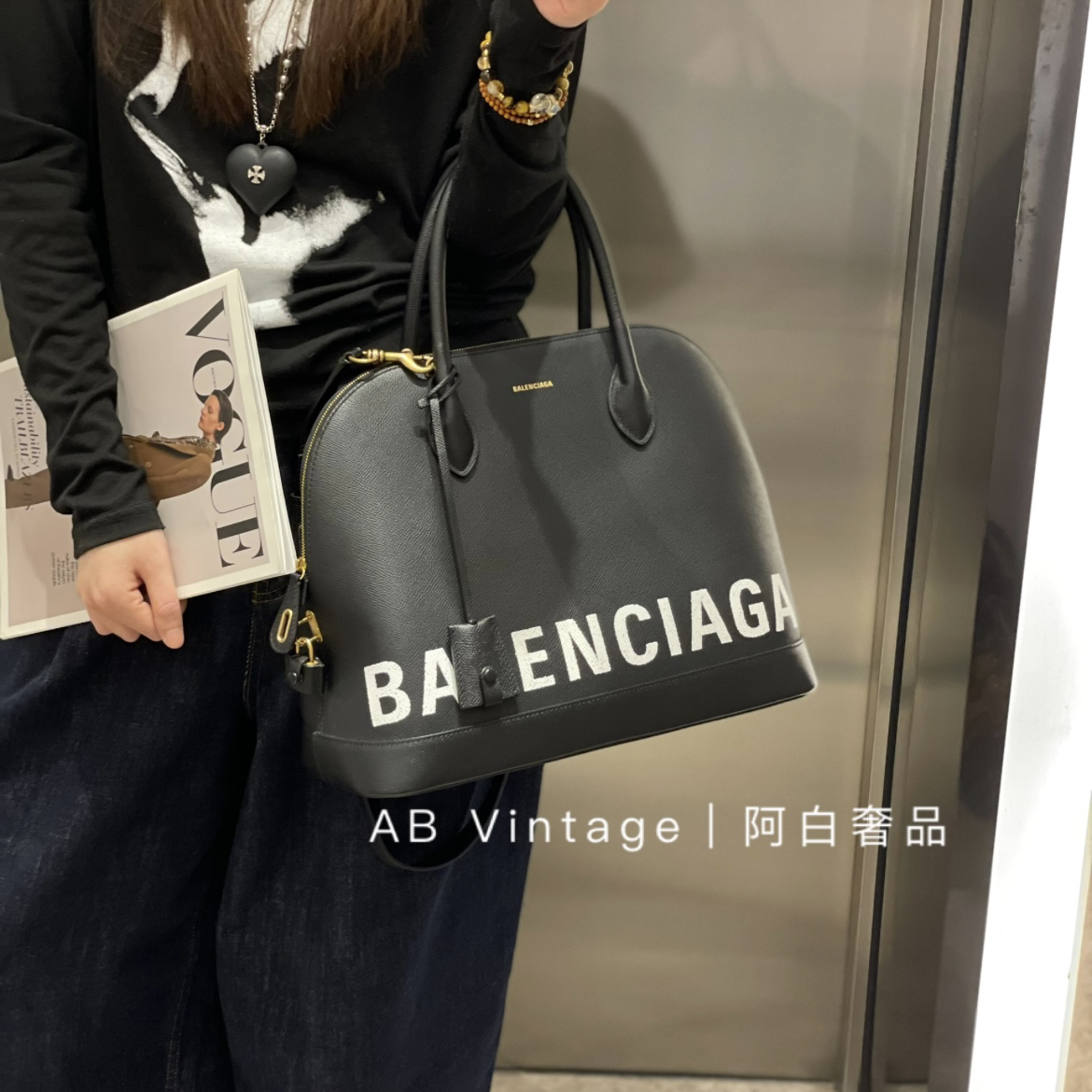 95新 Balenciaga/巴黎世家 阿白奢品/巴黎世家 贝壳包