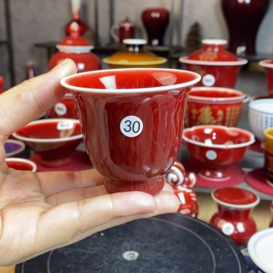 【闪购商品】景德镇名陶坊原矿郎红