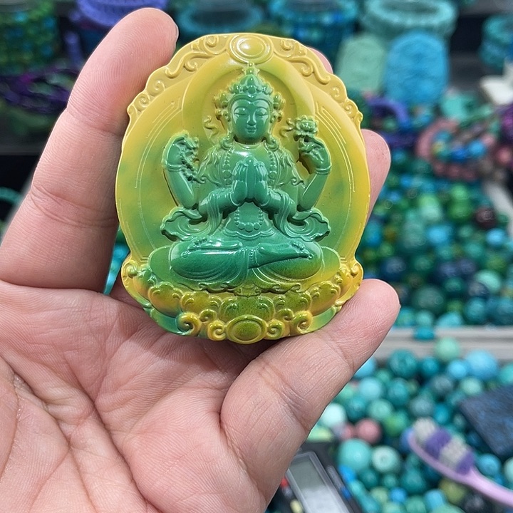 高瓷雕刻精品精美