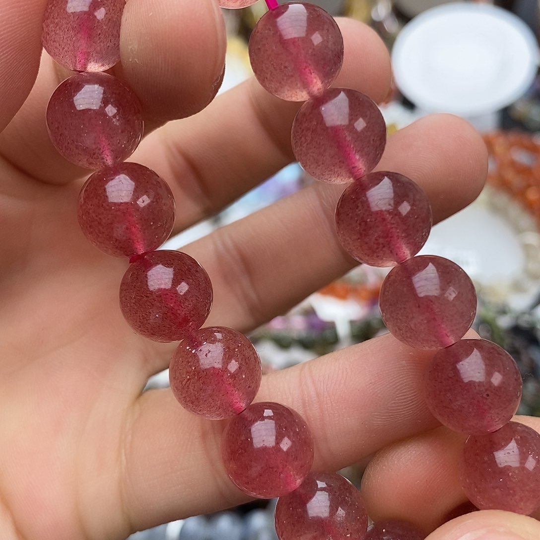 石英质玉手链未镶嵌手链